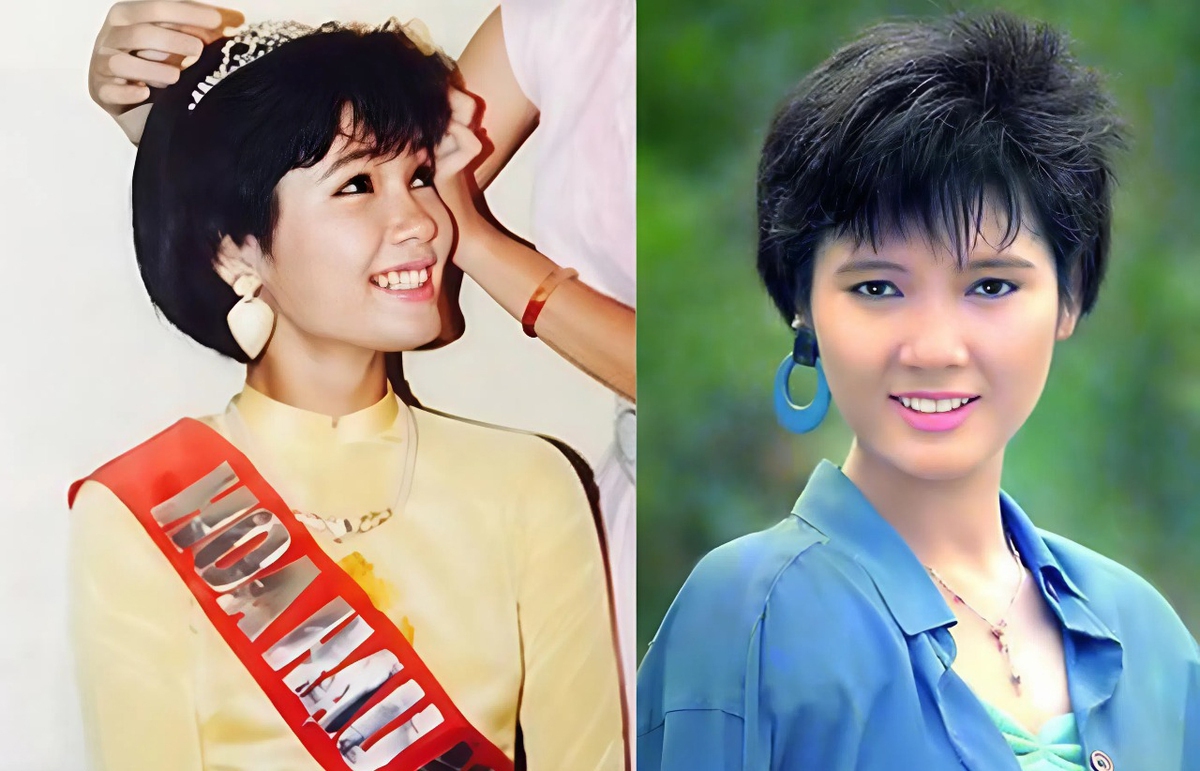 Hoa hậu tóc tém đầu tiên của showbiz Việt, bỏ hào quang sang Mỹ giờ ra sao?