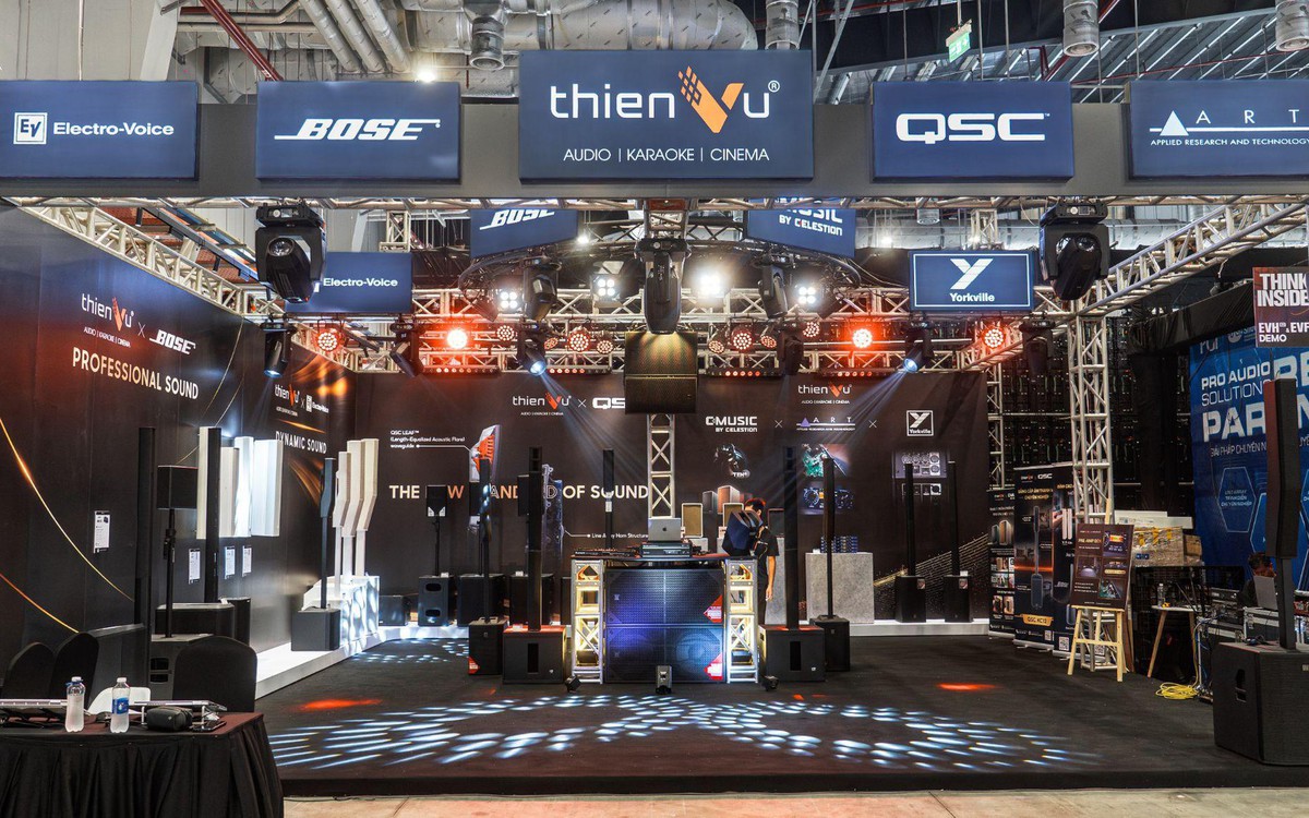 Thiên Vũ Audio góp mặt tại Plase Show 2026, trình diễn Electrovoice EVF Series lần đầu tiên tại Châu Á