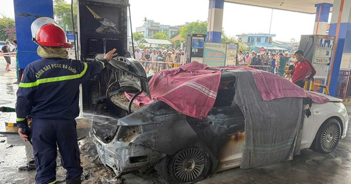Luật sư lên tiếng vụ ô tô chở hàng chục khối pin bốc cháy tại cây xăng ở Đà Nẵng