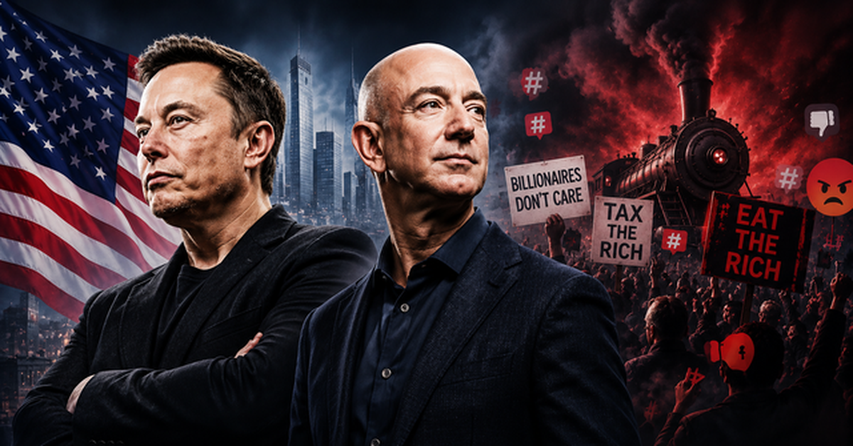 Từ Elon Musk đến Jeff Bezos: Vì sao giới tỷ phú Mỹ đang đồng loạt phản công trước “hate train” nhắm đến người giàu