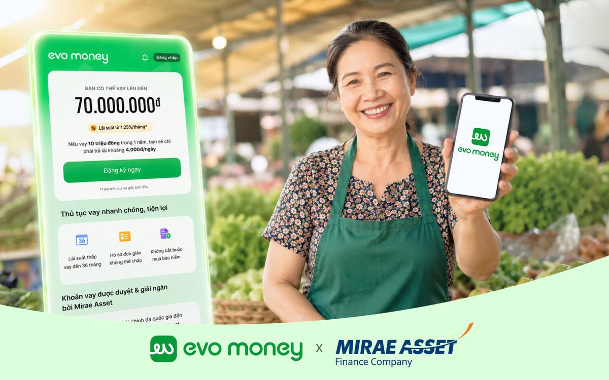 Tài chính Mirae Asset và Trusting Social hợp tác mở rộng tín dụng số qua EVO Money