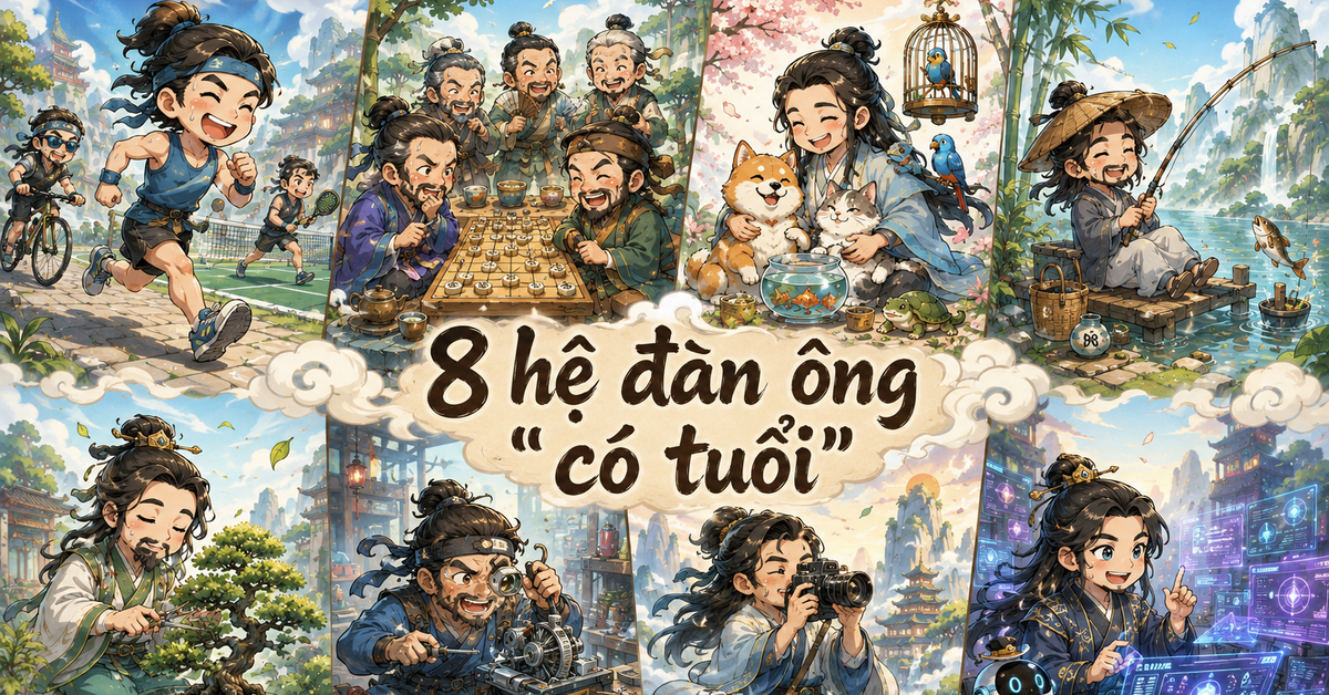 Đến một độ tuổi nào đó, đàn ông rồi sẽ quy về 1 trong 8 hệ này thôi: Anh em đang ở hệ nào?