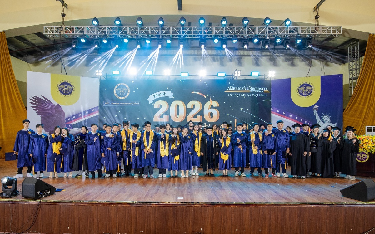 Hệ thống trường Quốc tế Hoa Kỳ APU ghi dấu ấn với 30 triệu USD học bổng