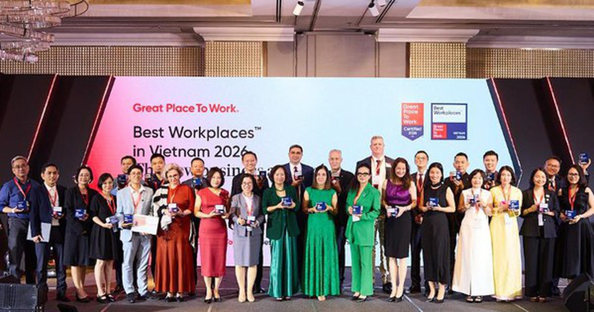 Hé lộ 35 nơi làm việc xuất sắc hàng đầu Việt Nam năm 2026