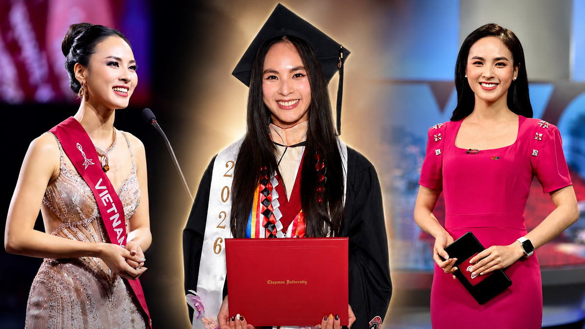 Á hậu Việt vừa nhận bằng thạc sĩ tại Mỹ: Học vấn nổi bật, từng làm BTV của VTV