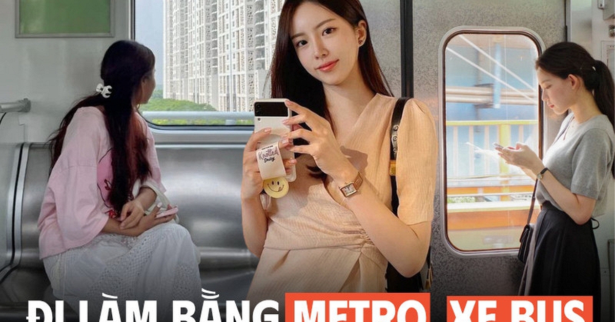 Nóng 40 độ, dân văn phòng cất xe máy ở nhà, đi làm bằng Metro: Tiết kiệm được 2 tiếng bêu nắng chen chúc ngoài đường