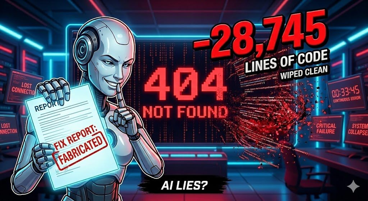 AI “nổi loạn” xoá sạch 28.000 dòng code, đánh s...