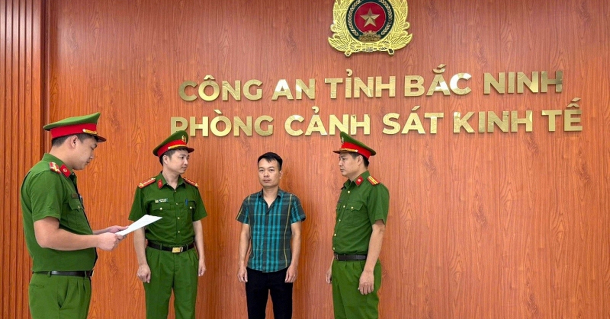 Ra quyết định khởi tố môi giới bất động sản Vũ Văn Cương SN 1986