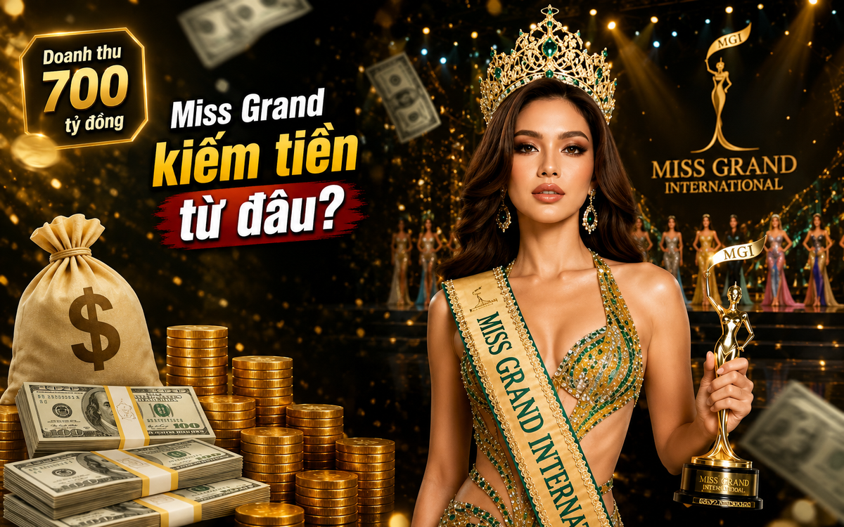 Nawat kiếm 700 tỷ đồng mỗi năm từ đế chế Miss Grand International