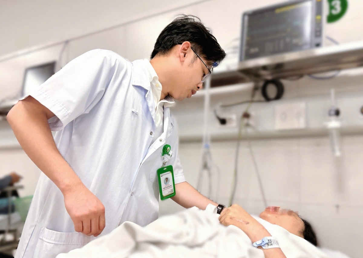 Tình trạng sức khoẻ của người phụ nữ mắc kẹt dưới gầm xe buýt ở Hà Nội