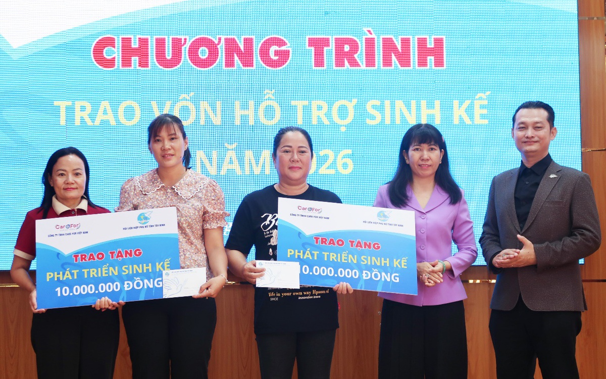 “She Leads, Her Future” tiếp sức phụ nữ Tây Ninh phát triển sinh kế