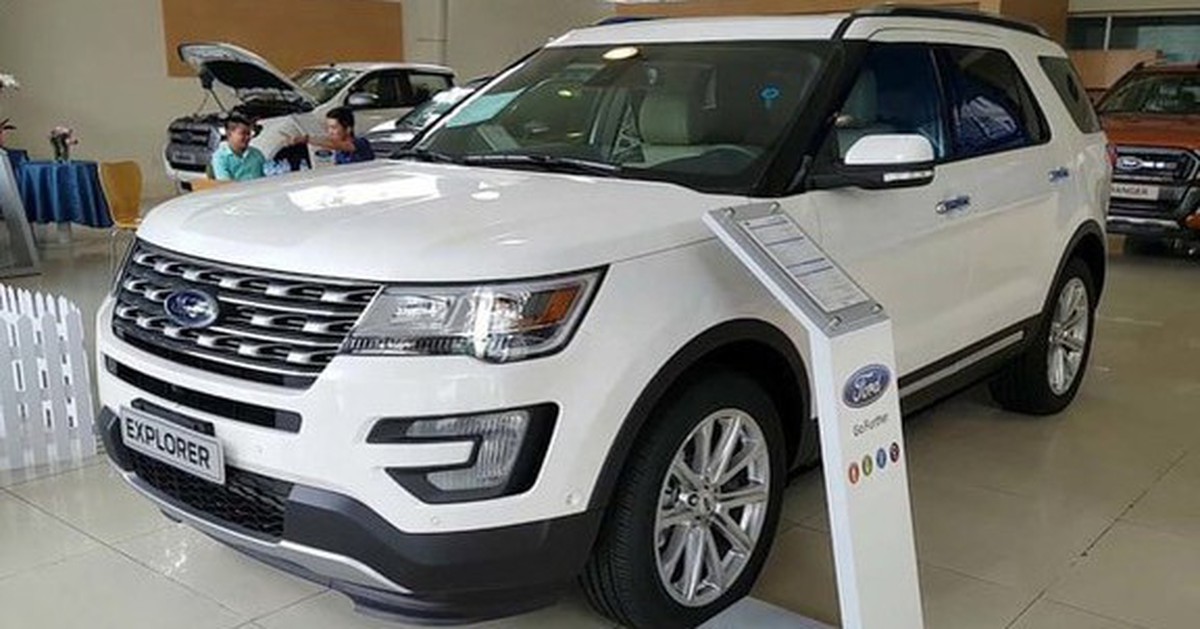Thu hồi hơn 2.400 xe Ford Explorer tại Việt Nam do nguy cơ mất kiểm soát lái