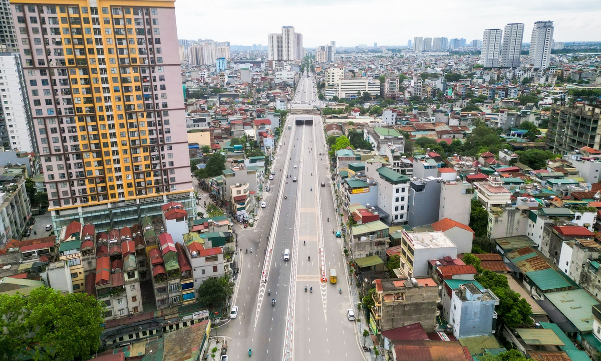 Diện mạo tuyến Vành đai 2,5 nối hầm chui Kim Đồ...