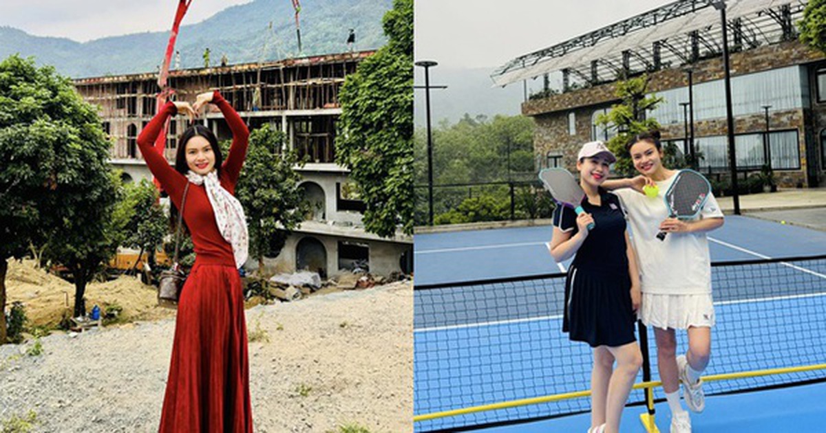 Cận cảnh biệt phủ 10.000m2 có cả biệt thự 10 phòng ngủ lẫn sân pickleball của nữ NSND 44 tuổi