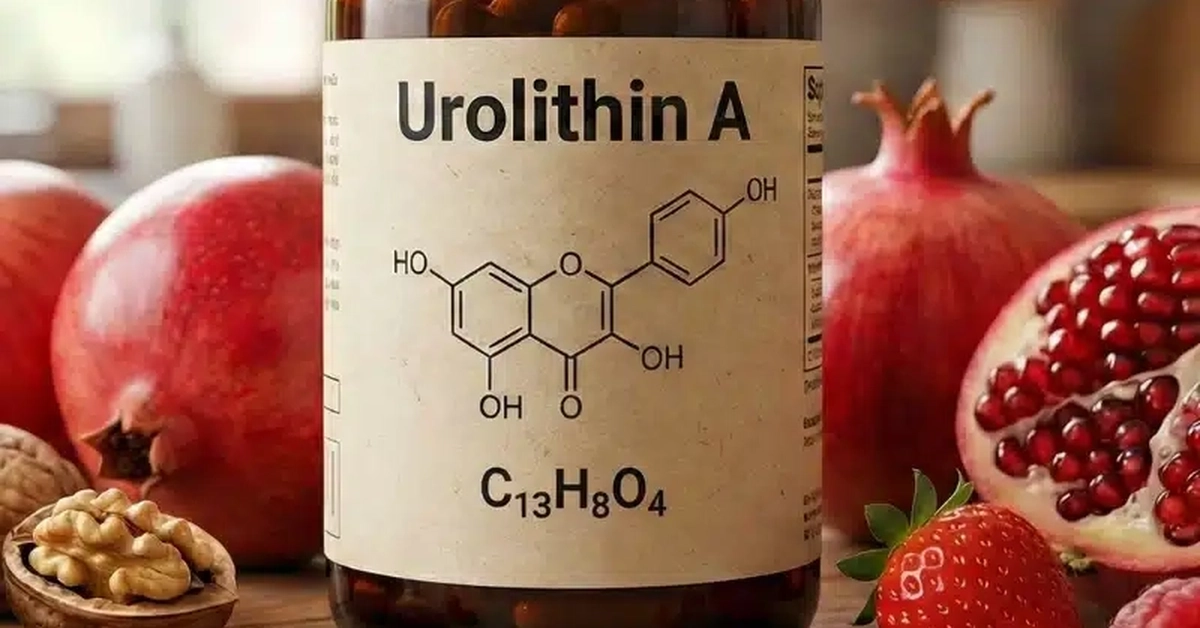 Urolithin A: Hợp chất chống lão hóa có thử nghiệm lâm sàng trên người, tăng 12% sức mạnh cơ bắp, cải thiện sức bền hiếu khí ở người trung niên