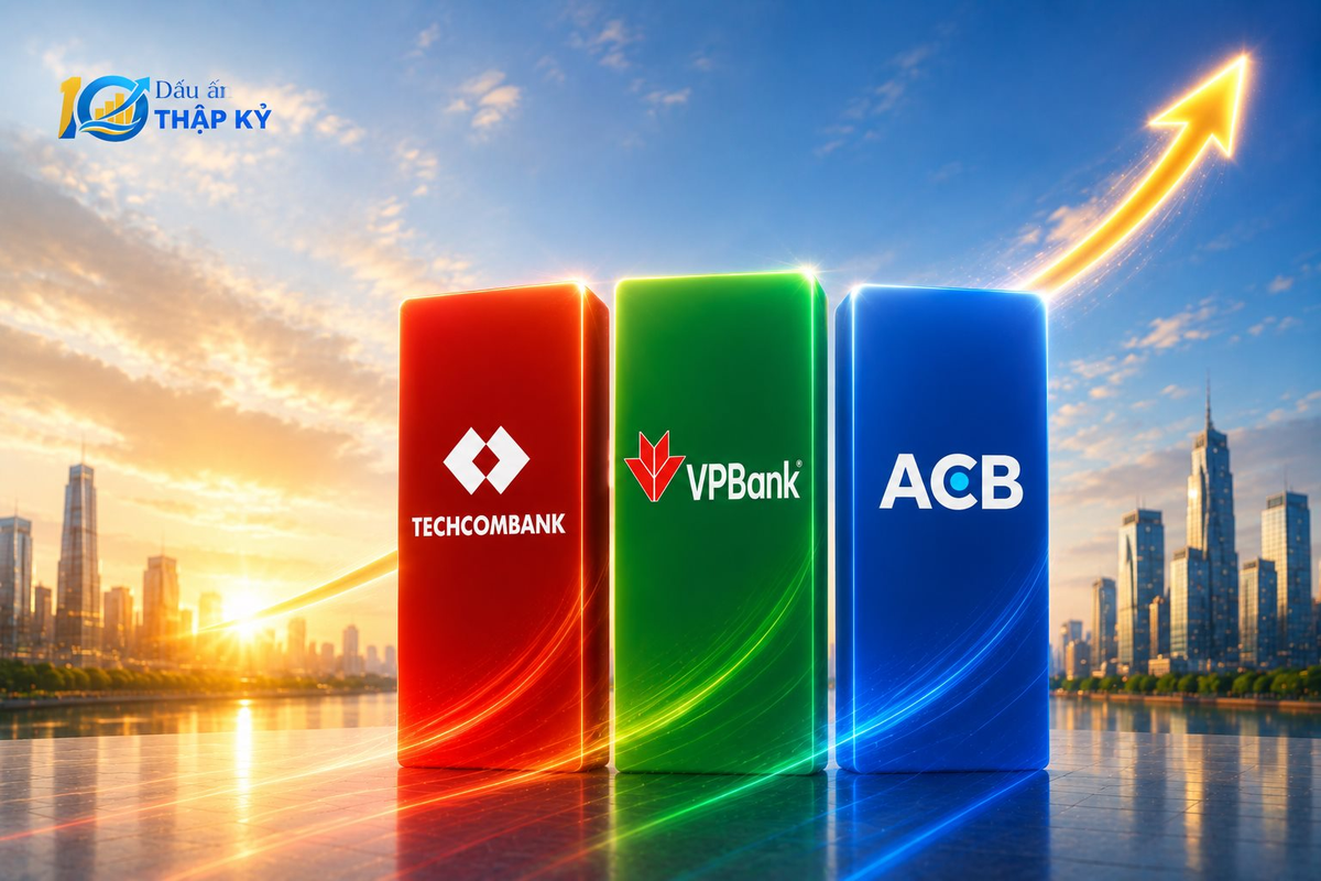 10 năm trỗi dậy của Techcombank, VPBank và ACB: Từ "chiếu dưới" đến đối trọng của Big4
