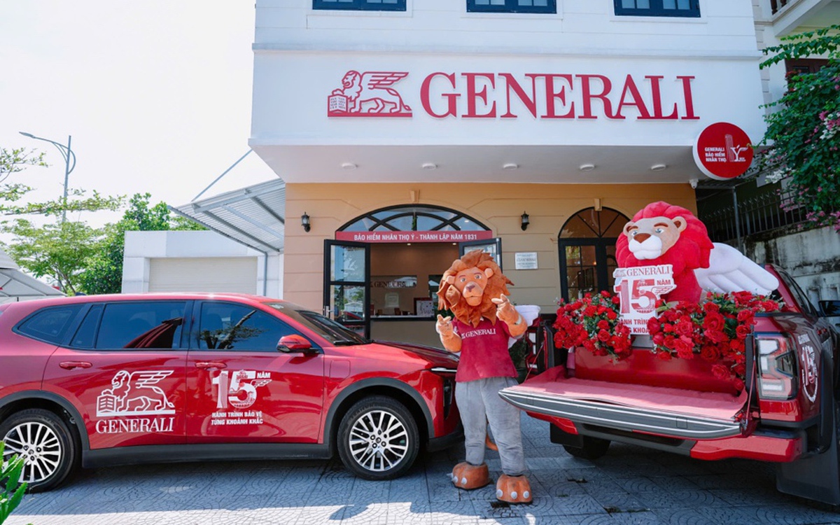 Generali mang chuyến xe “Hành trình kết nối trăm điểm tin cậy” đến miền Nam