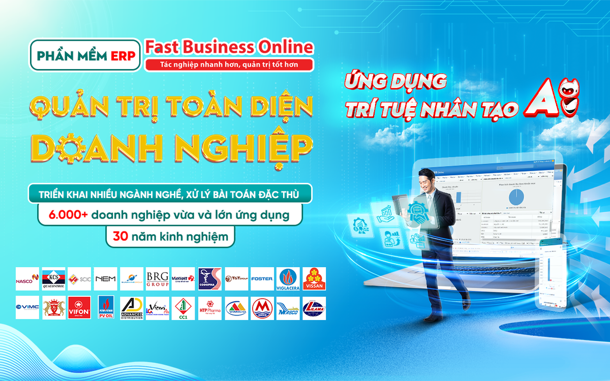 Fast Business Online – Giải pháp ERP toàn diện cho doanh nghiệp quy mô vừa và lớn