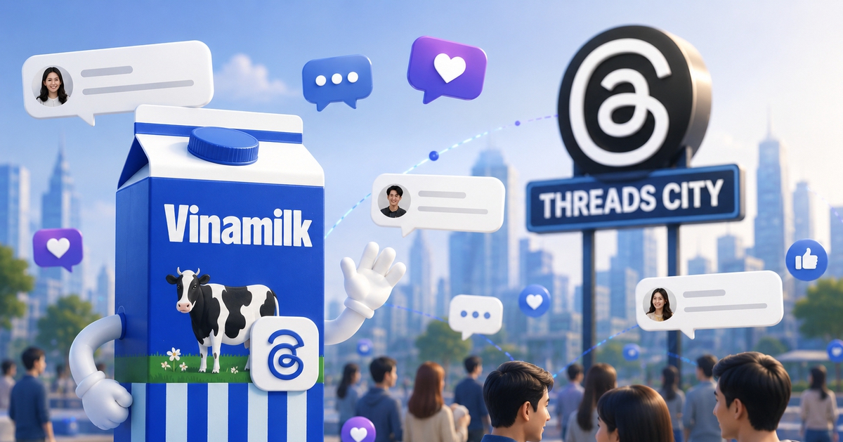 Vinamilk trên Threads: Social case mẫu mực về c...