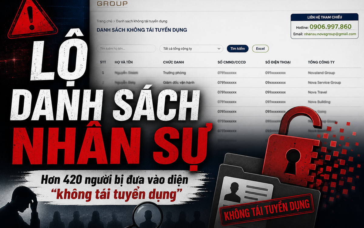 NovaGroup gây tranh cãi vì công khai danh sách ...