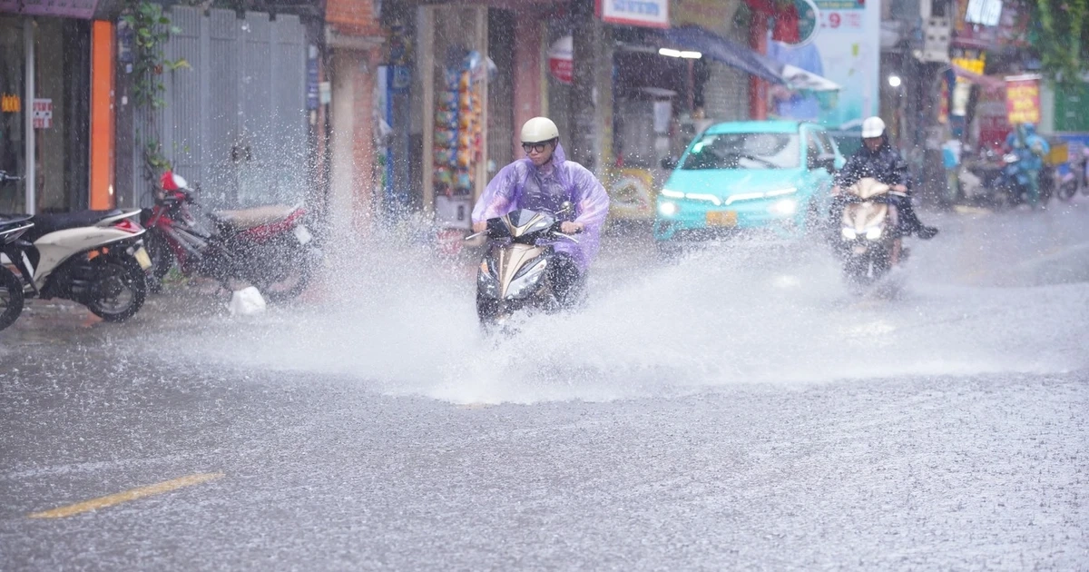 Miền Bắc sắp đón một đợt mưa rất to