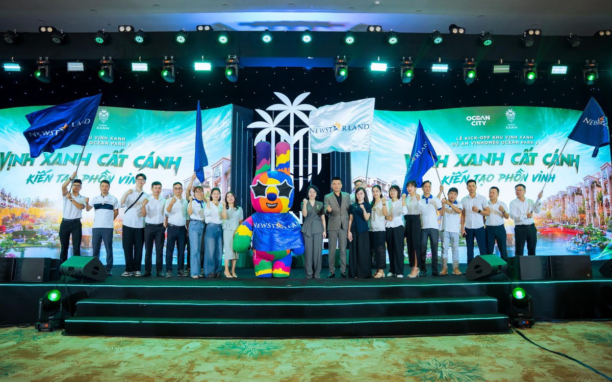 NewStarLand - Đại lý hạng A phân phối chính thức phân khu Vịnh Xanh: khẳng định vị thế dẫn dắt thị trường