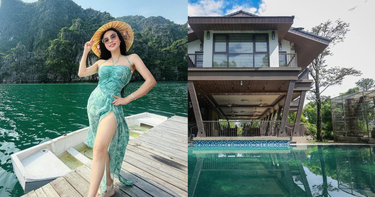 Nữ nghệ sĩ là giảng viên Học viện, được chồng xây tặng biệt phủ 25.000m2 ở Gia Lâm