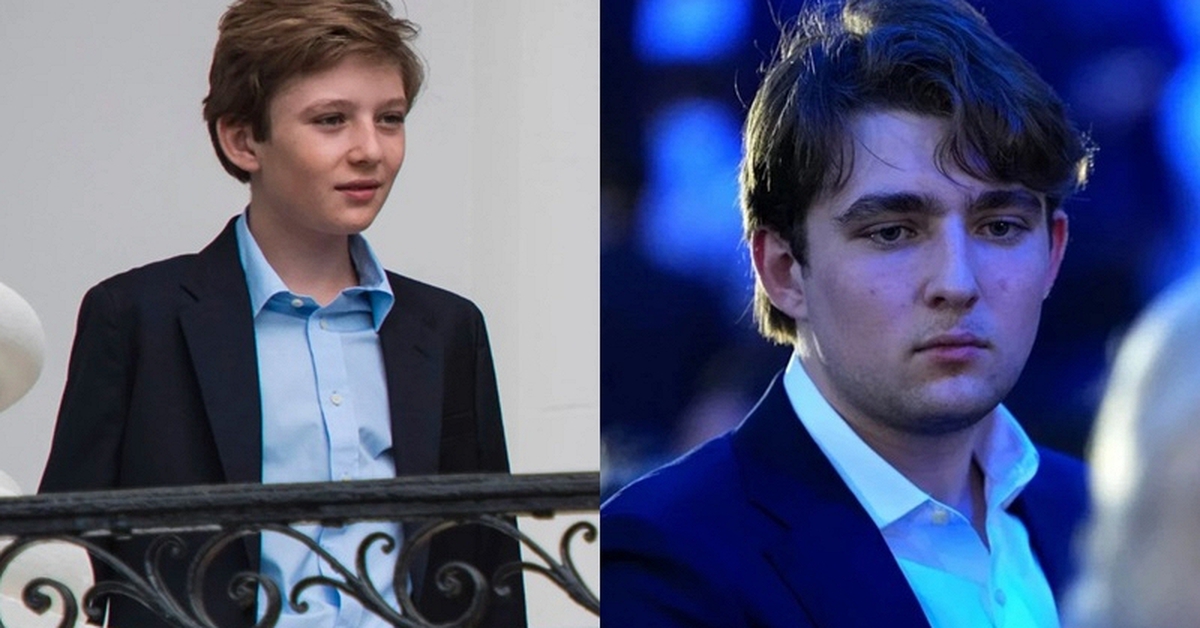 Tiếc cho con trai Tổng thống Mỹ Barron Trump