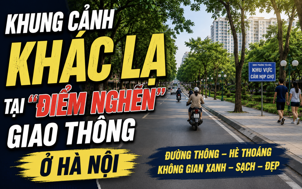 Khung cảnh khác lạ tại nơi từng là "điểm nghẽn"...