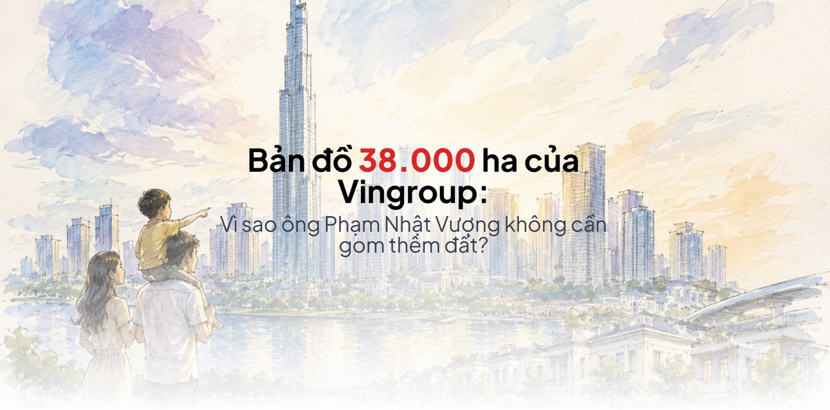 Bản đồ 38.000 ha đất trong tay Vingroup: Lớn hơ...