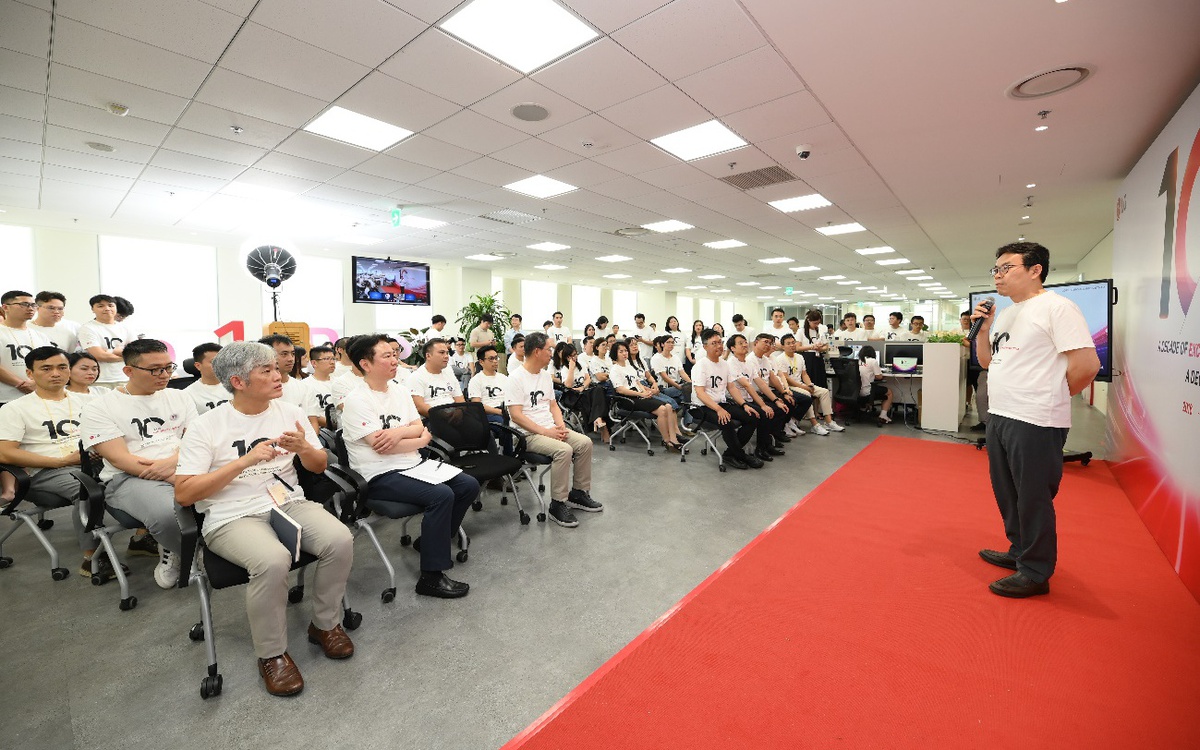 LG Electronics kỷ niệm 10 năm hoạt động R&D phầ...