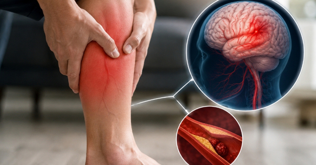 Chuyên gia cảnh báo: 5 dấu hiệu tại BẮP CHÂN có thể là tín hiệu cảnh báo đột quỵ, nếu thấy phải đi kiểm tra ngay