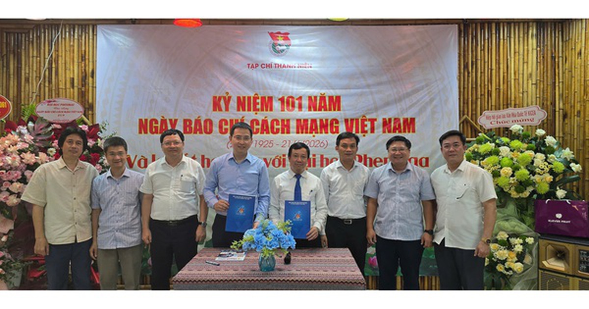 Tạp chí Thanh niên kỷ niệm 101 năm Ngày báo chí cách mạng Việt Nam và ký kết hợp tác với Đại học Phenikaa