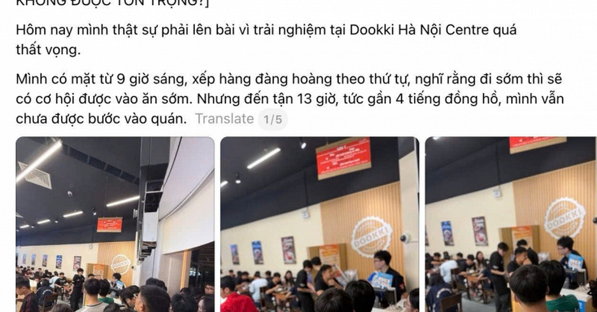 Chuỗi buffet lẩu nổi tiếng lại gây tranh cãi: Khách chờ gần 4 tiếng vẫn chưa được ăn, bức xúc vì tình trạng chen hàng và thiếu công bằng