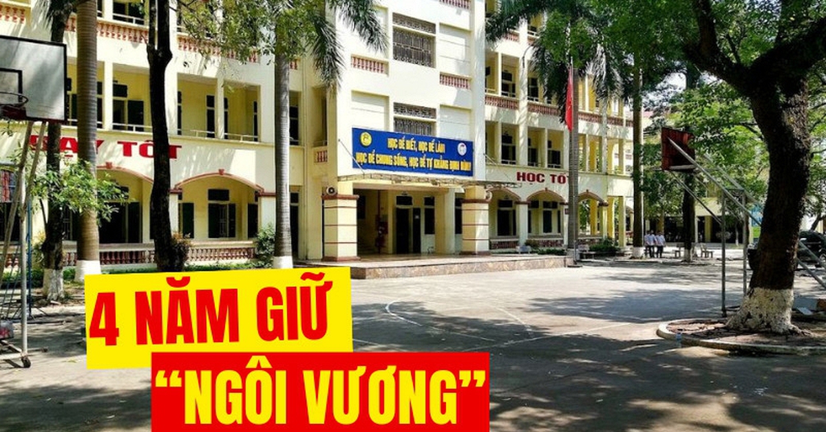 Ngôi trường THPT công lập đang khiến phụ huynh Hà Nội sửng sốt: 4 năm liên tiếp, từ 2023 - 2026 đều có điểm chuẩn cao nhất Thủ đô!