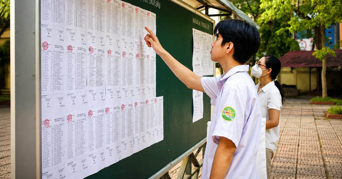 Thấy gì từ điểm chuẩn 4 trường chuyên Hà Nội mớ...