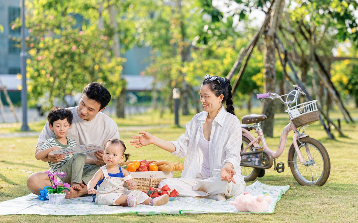 Gia đình trẻ chọn Nam Long II Central Lake để đầu tư cho nền tảng trưởng thành của con