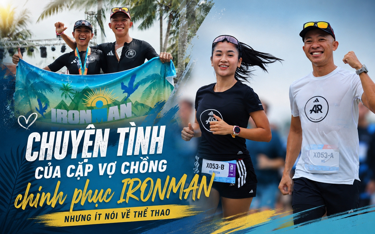 Trong nhà cặp đôi chinh phục IRONMAN, có chiếc ...