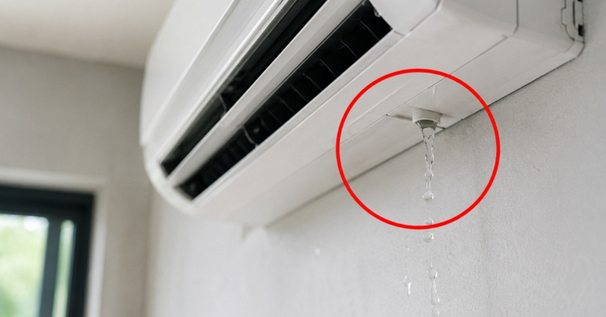 Tại sao điều hòa luôn nhỏ nước?