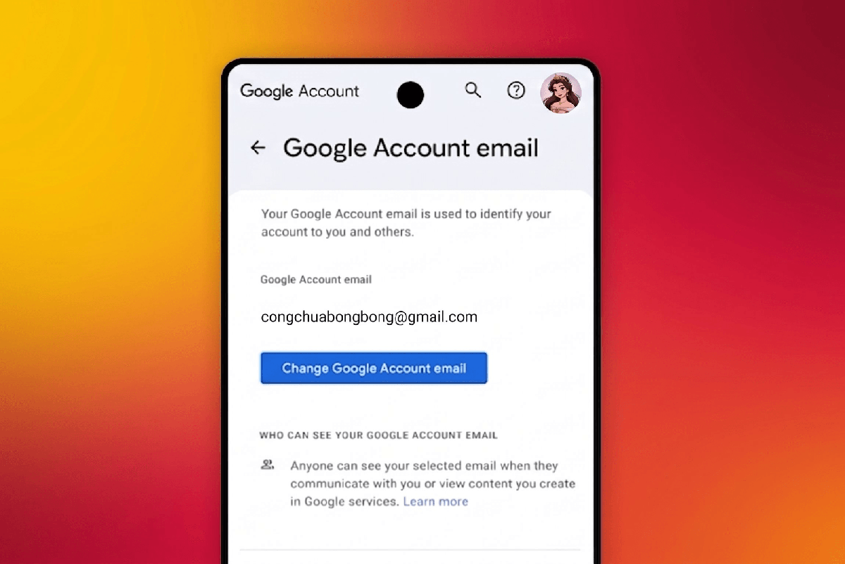 Tin cực vui: Google đã chính thức cho phép đổi tên địa chỉ Gmail cho tất cả người Việt Nam - Vào làm ngay