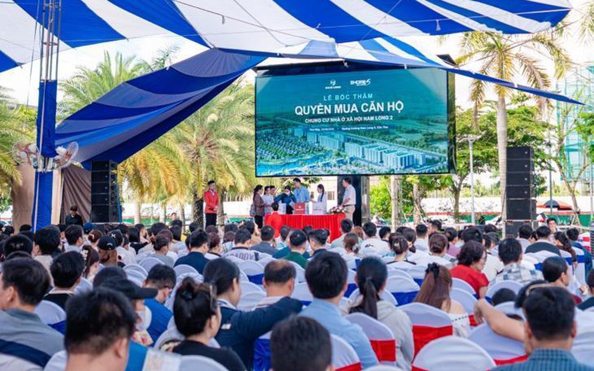 Gần 100% căn hoàn tất đặt cọc dự án NOXH Nam Long 2