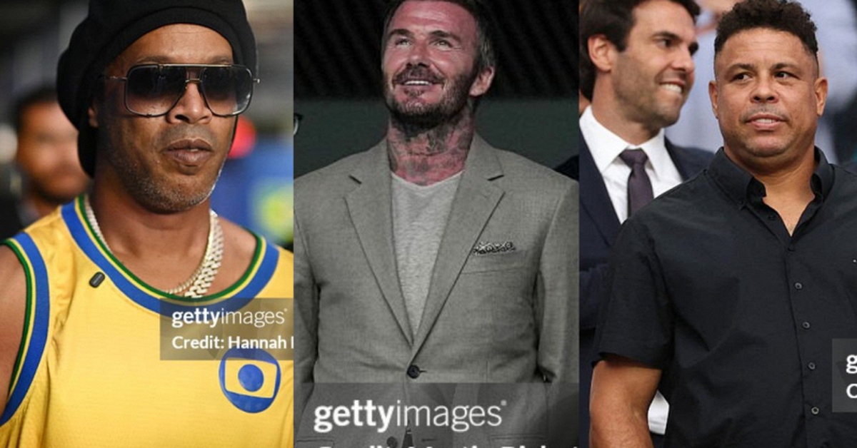 Khán đài hot nhất World Cup: Beckham diện vest phong độ, "người ngoài hành tinh" Ronaldo, huyền thoại Ronaldinho cùng hội ngộ
