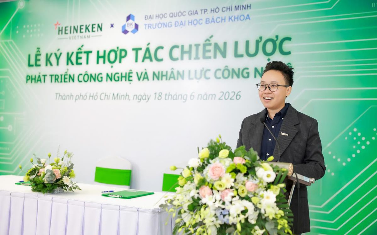 HEINEKEN Việt Nam hợp tác chiến lược cùng Đại học Bách khoa Tp. Hồ Chí Minh