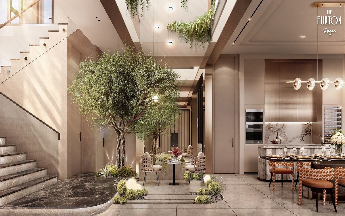 The Fullton Regal: Khoảng sân trong và lựa chọn sống có chủ đích giữa đô thị hiện đại