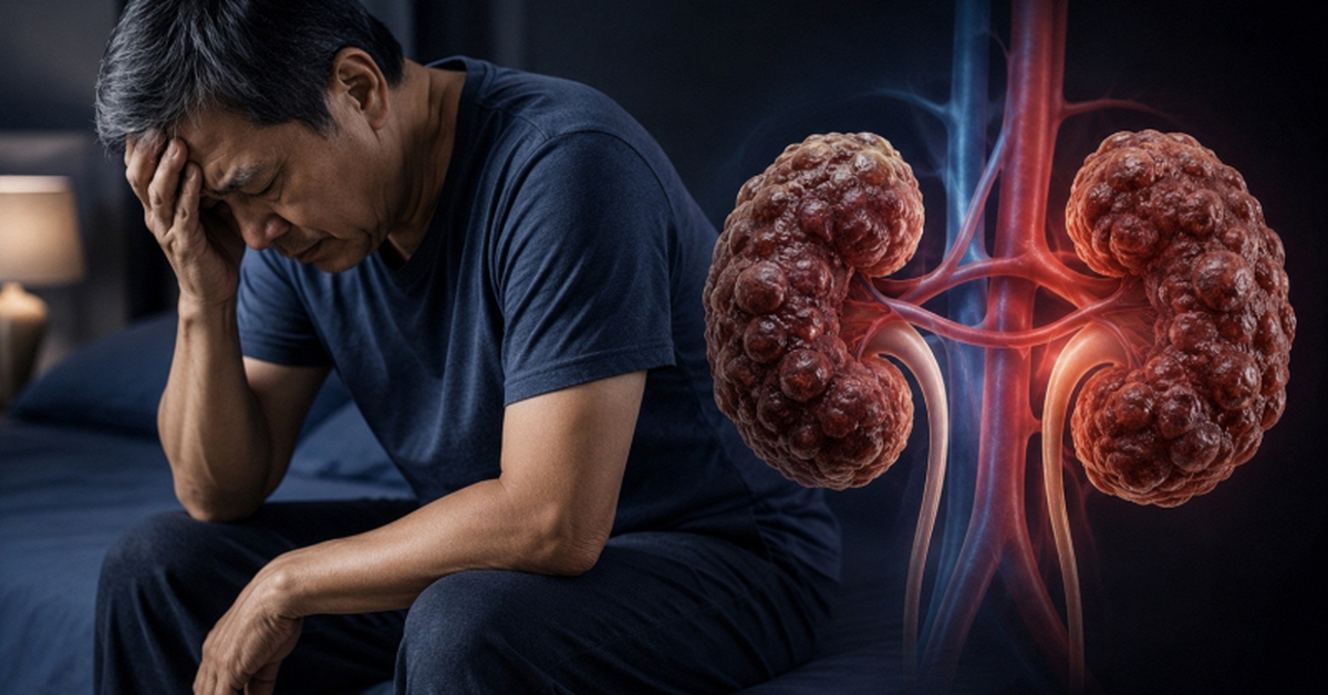 Bác sĩ cảnh báo: 5 DẤU HIỆU xuất hiện vào ban đêm có thể cảnh báo suy thận, nhiều người Việt lại nghĩ chỉ do thời tiết