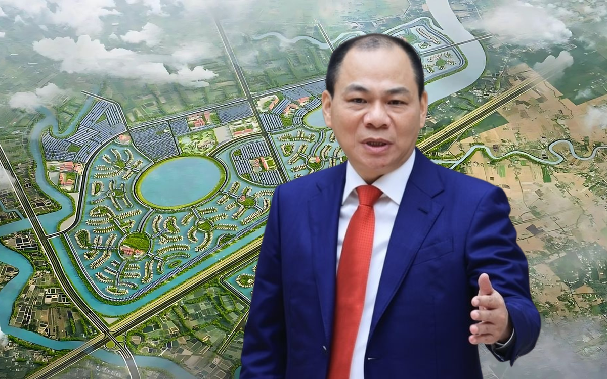 Siêu dự án 1.100ha của tỷ phú Phạm Nhật Vượng t...
