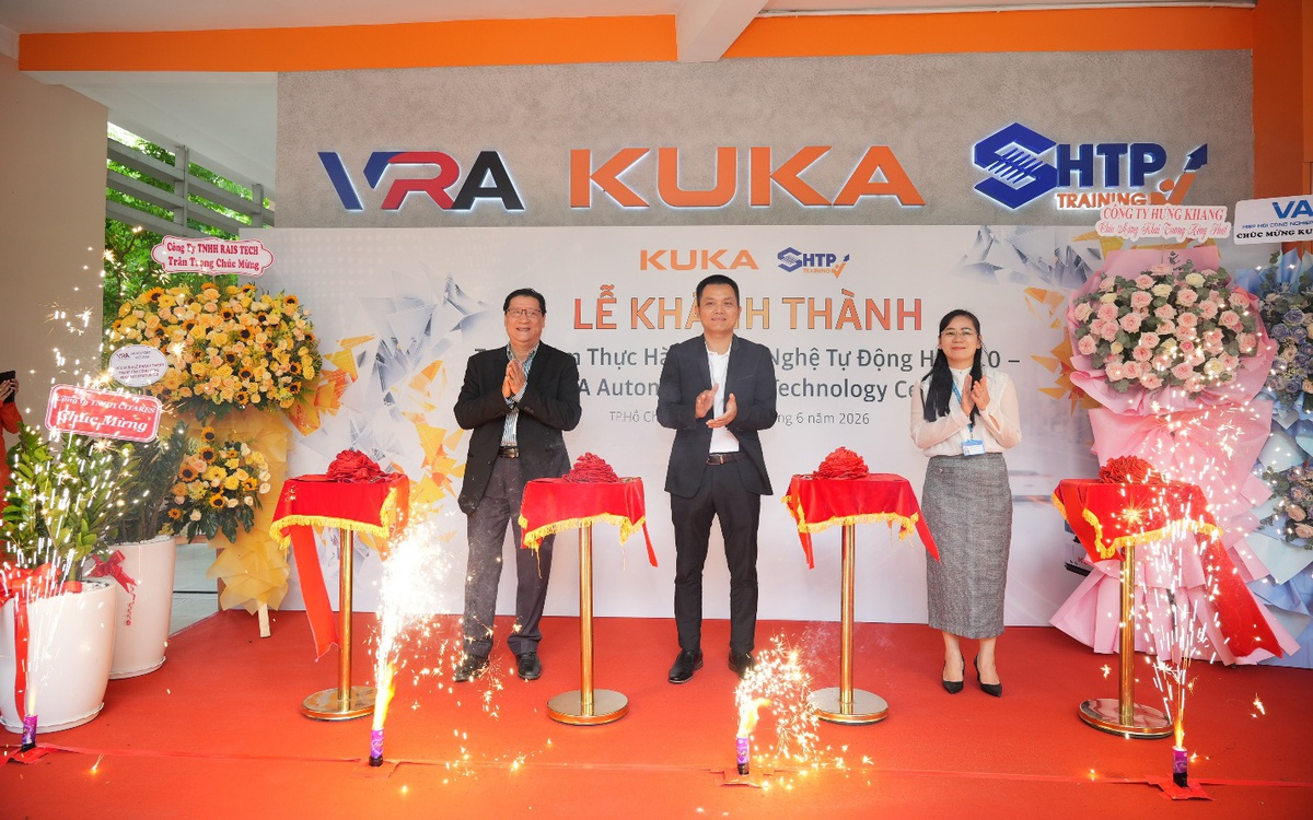 KUKA Việt Nam hợp tác SHTP Training ra mắt Trung tâm Công nghệ Tự động hóa 2.0
