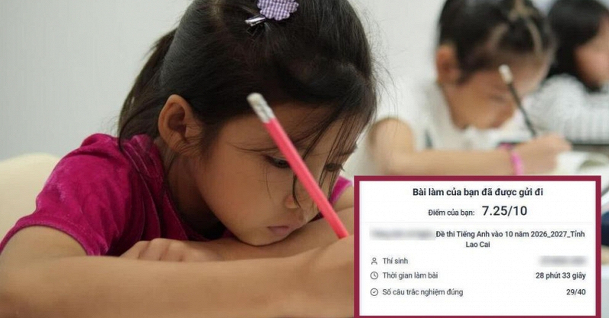 Bị CHỈ TRÍCH vì cho con lớp 1 làm thử đề tiếng Anh vào lớp 10, bà mẹ Phú Thọ "nổi cáu": Sao nhiều người sân si thế?