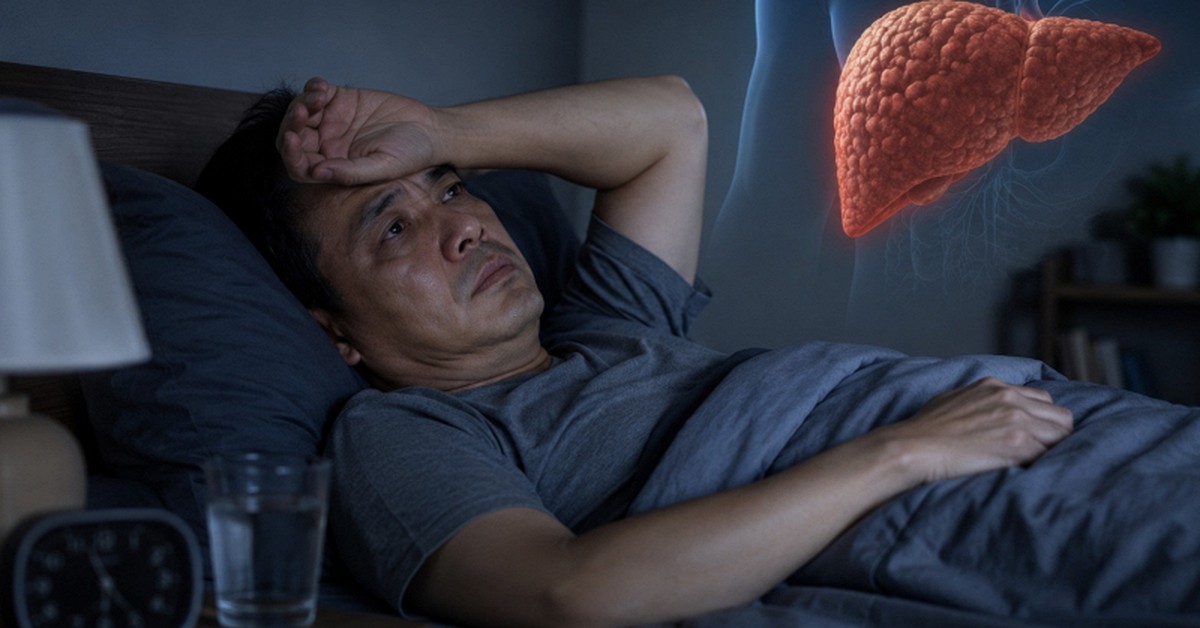 Bác sĩ cảnh báo: 5 BẤT THƯỜNG khi ngủ có thể là dấu hiệu suy gan, nhiều người vẫn chủ quan