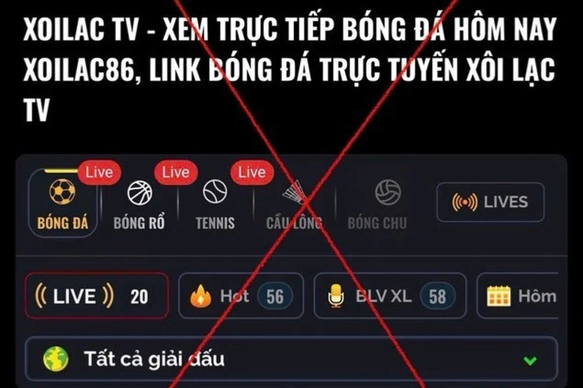 Bí mật phía sau những kênh bóng đá lậu Xôi Lạc TV, CakhiaTV, RakhoiTV